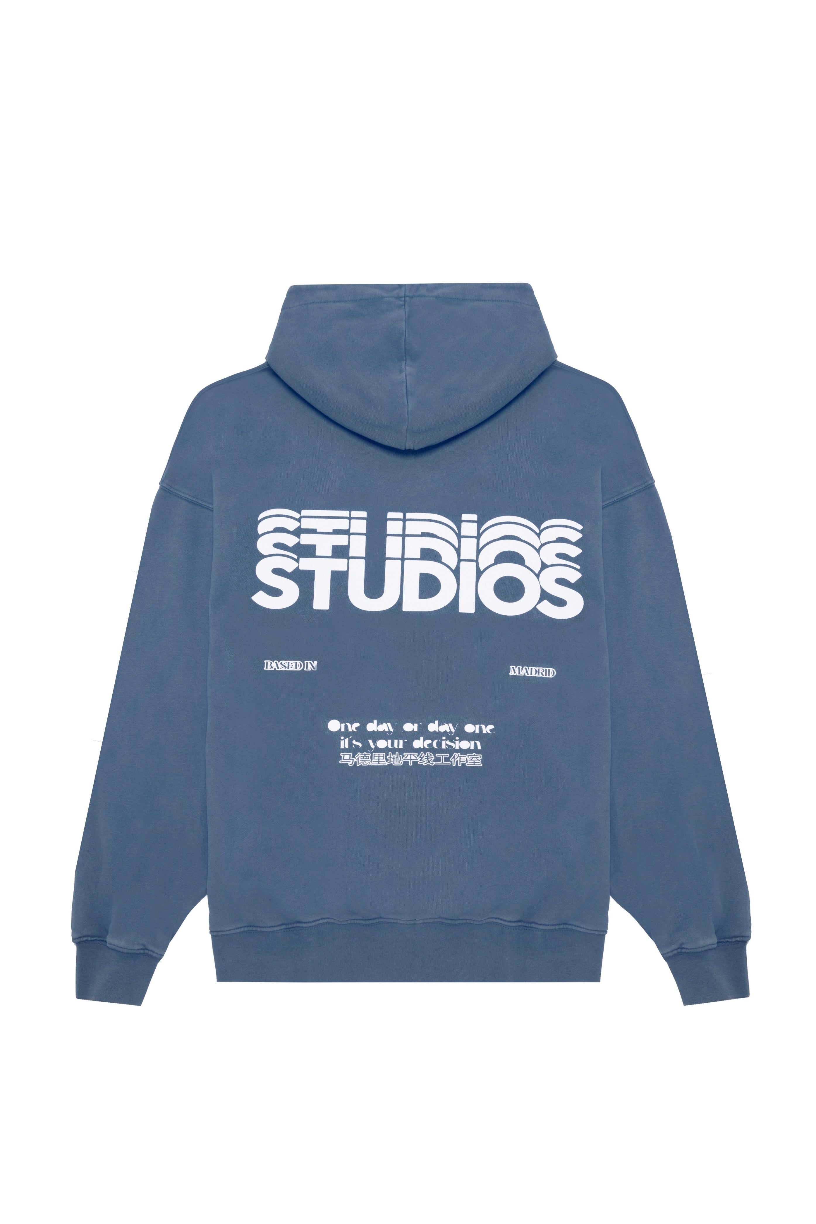 Steel Blue “Studios” Hoodie