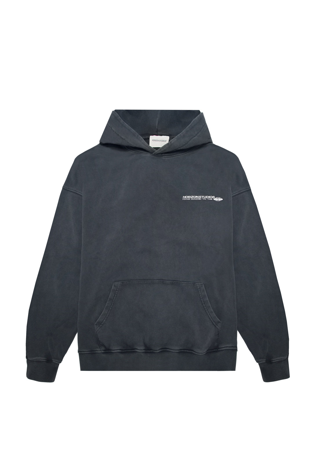 Anthracite Grey “To The World” Hoodie